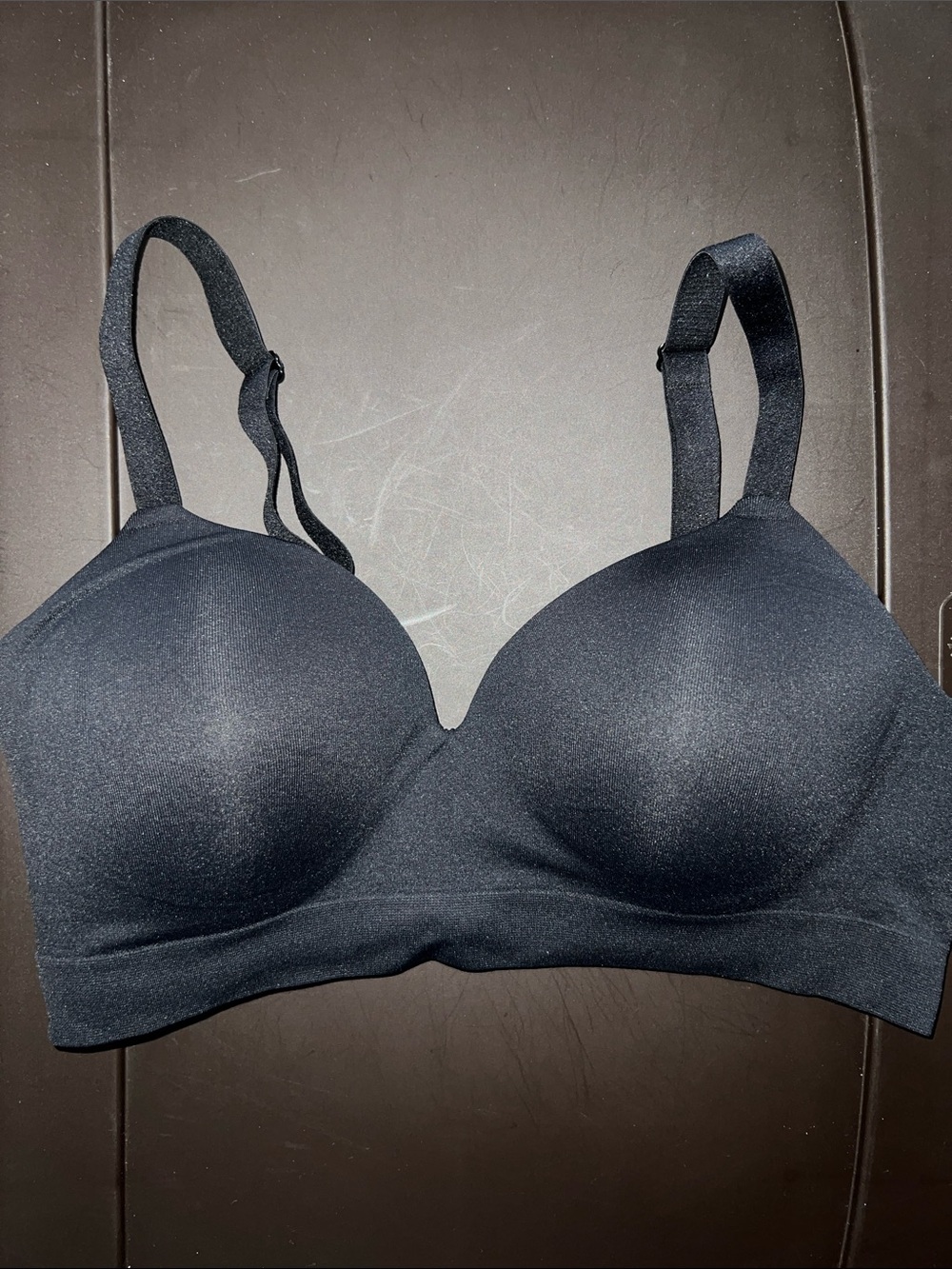 Truekind Supportive Comfort Wireless Shaping Bra, Black, Size: Medium